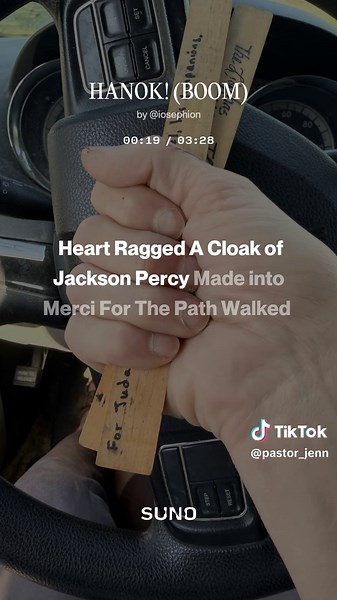Hanok Hanok Oh Mine Own Son Have I owed Flame of Fire Hair of Gold A Crimson Telephone A softly beaten Heart Ragged A Cloak of Jackson Percy Made into Merci For The Path Walked Through Knotted Lines Set the Stroke of Kings And a Deck of Malachi Made into 369 And In the Blue of Time A seizure Hand Rose True To knock at The Door And Call to Her There To wake the Mother’s Eye The Tigris and European Line Where the Giants once slept Under the Green Parapet To rise the Stone And set in Cipher The Hin