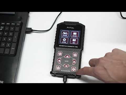 How to upgrade the software of FXTUL M3 #autotul #fxtul #motorcycle #diagnostictool