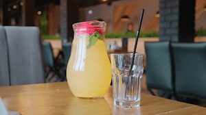 Woman Pours Drink Lemonade Into Transparent Stock Footage Video (100% Royalty-free) 1101280079 | Shutterstock