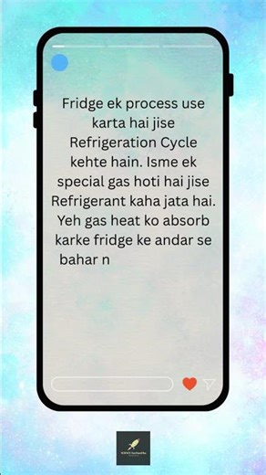 Fridge Thandi Kaise Karta Hai? 🧊 | Science Explained #Shorts