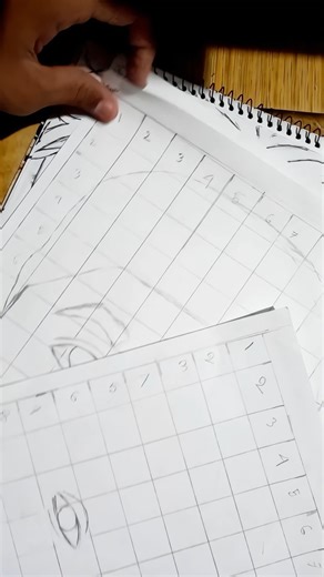 how to art human face use grid methode.#art#gridmethode#magicpicworld