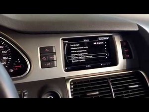 Fixing your Bluetooth in Audi Q7