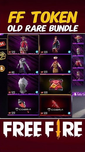 Finally Free Rare Bundles In FF Token Store! 😍 #FreeFire #FreeReward