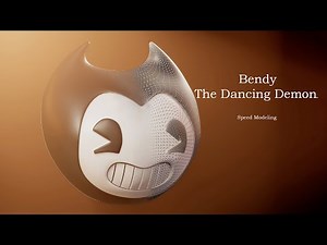 Bendy The Dancing Demon | Speed Modelling (Blender)