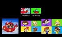 Mix of 6 videos from youtube : 3 little einsteins reboot intros