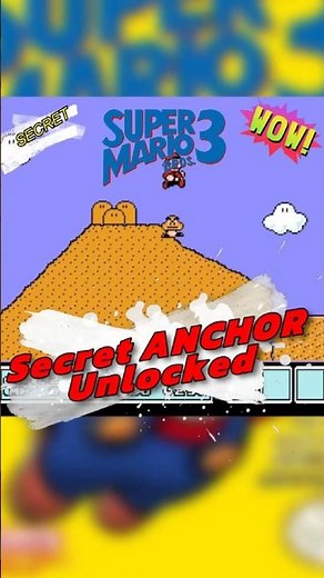 How to Unlock the Secret White Mushroom House in Level 2-2 | Super Mario Bros 3 NES #retro #gaming