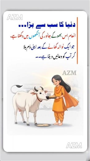 "The Greatest Reward Is Gratitude | Girl Feeding Cow | Heart-Touching Moral Story 2026"