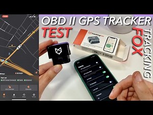 Tested the OBD II GPS tracker from TrackingFox - Always know where your car is and if it's moving