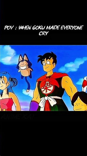 pov : when goku made everyone cry