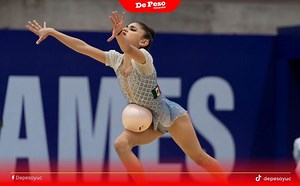 Yucateca gana oro en Gimnasia Rítmica en Panamericanos Junior (VIDEO)