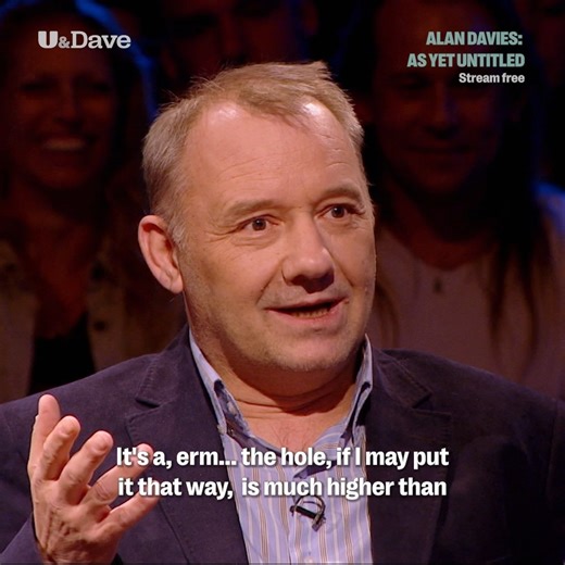 Did you know that Bob Mortimer has an unusually high bumhole? Well, now you do. Stream Alan Davies: As Yet Untitled free on U! | StreamOnU