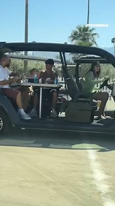 Justin enjoyed the festival as if he were 15, and Hailey... seemed like his personal driver, taking him here and there with his little friends... | Celebrities