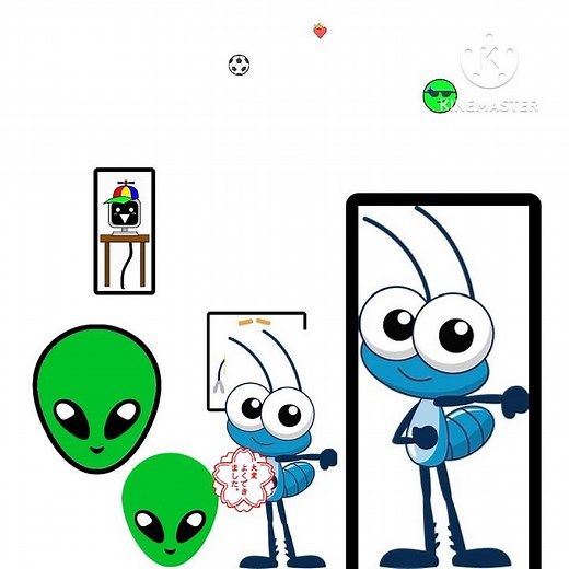 BOB ZOOM and ALIEN in KINEMASTER 5