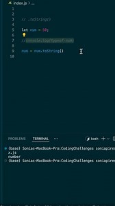 JavaScript .toString() Method Explained: Convert Anything to a String! #webdevelopment #programming