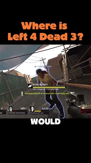 Where is Left 4 Dead 3? #left4dead2 #zombies #zombiegames #ps5 #ps4 #xbox #switch
