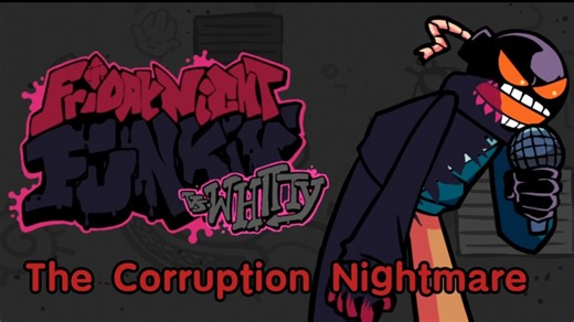 FNF'The Corruption Nightmare whitty模组原作者@极度邪恶_坏班