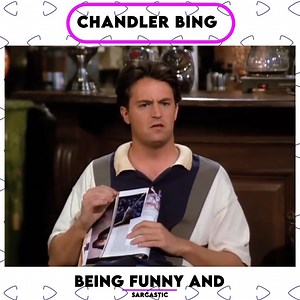 141K views · 5K reactions | Chandler Bing Funny Moments! More FRIENDS Videos on our page. #friends #chandlerbing | Sarcastic Texts | Facebook