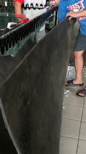 381K views · 1K reactions | Big tanks need big safety. This is why tempered glass matters. | Fishabitat by Jun Jimenez | Facebook