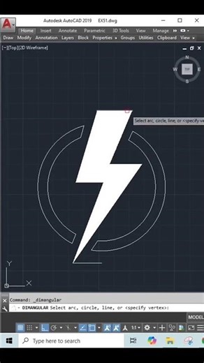 Mastering AutoCAD - Lightning Bolt | CAD Drawing Explained | Stunning AutoCAD Tutorial Beginners |