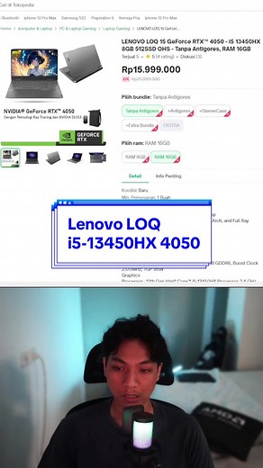 Lenovo LOQ i5-13450HX 4050 Gaming Laptop Review