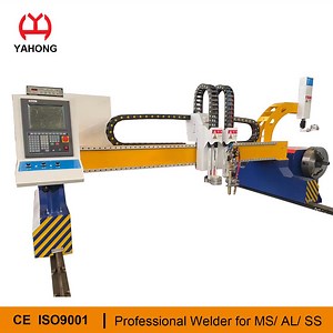 [Hot Item] CNC Steel Plate Plasma Tube Cutting Machine Diameter 300mm Length 6000mm with Plasma Cutter