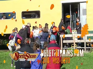 All Aboard the Great Pumpkin Train, arriving the North Shore Scenic Railroad and Lake Superior Railroad Museum on one special weekend, October 20-23 (MEA Break). Learn more and get tickets today at: www.DuluthTrains.com | North Shore Scenic Railroad