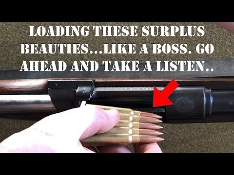 ASMR For Military Surplus Nerds: Loading Old Surplus Rifles.