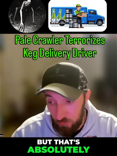 It wasn't a pick up truck the first time, it was a beer keg delivery truck. #PaleCrawler #Rake #Cryptid #Scary #Story