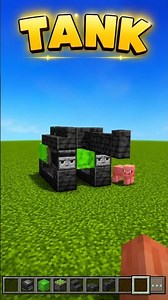 🔥 INSANE Minecraft TANK Build! 🚀 | Compact Tank Tutorial