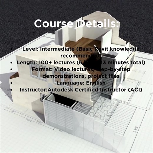 Revit Architecture Course: Design a Multistory Building Project - Master BIM Workflow, Modeling, & Visualization in Revit - Etsy
