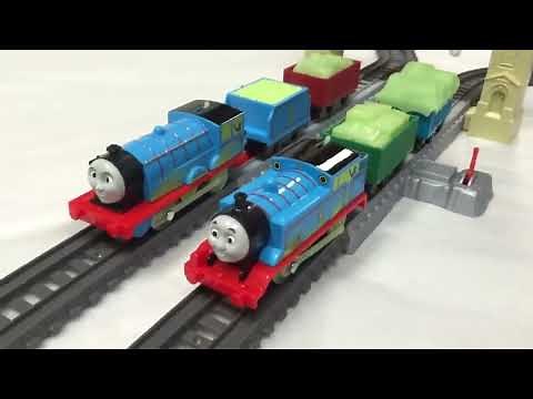 Glow In The Dark Edward and Thomas The Tank Engine Trackmaster Trains