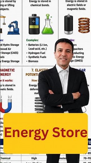 Different Ways We Store Energy Explained | Batteries, Capacitors, Thermal & Mechanical Storage