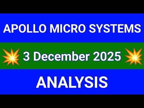APOLLO MICRO SYSTEMS Share Technical Analysis | APOLLO MICRO SYSTEMS Share Price | 3 December 2025