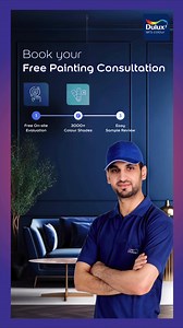 4.7K views | Tired of mismatched walls? Let Dulux’s experts find your perfect shade—for FREE! ✅ Free on-site evaluation  Tailored colour picks for you  End-to-end project plan Your dream home starts here—book your FREE consultation today! | Dulux Paints | Facebook