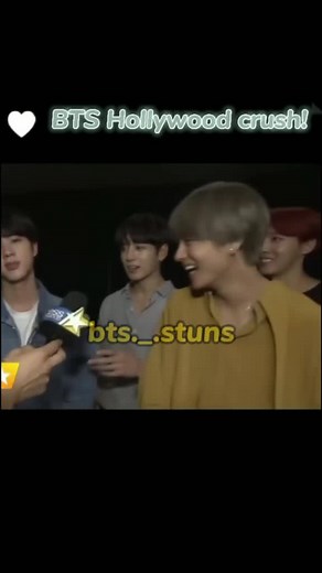 BTS Reveals Hollywood Crushes in Fun Interview