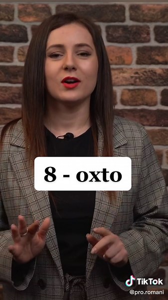 Numbers 1-10 in Romani Language