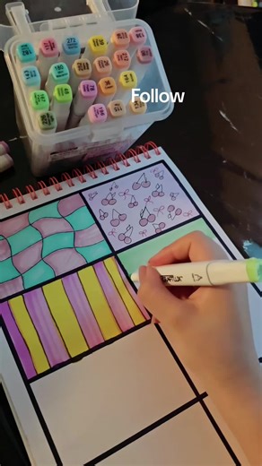 Mini Painting Tutorial Using Acrylic Markers