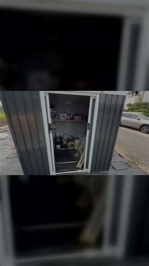 ガレージ裏に物置設置完了！ 広い！ みやチャンネル