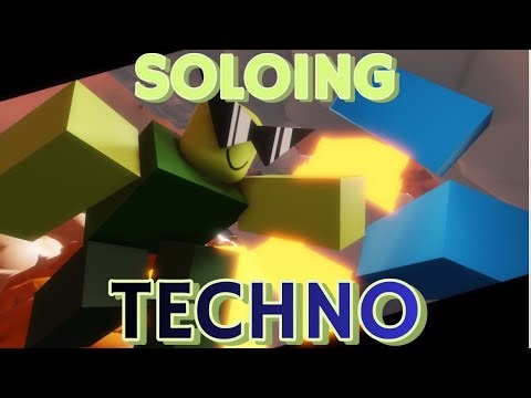 SOLOING "TECHNO BLUES" | Roblox Parry!