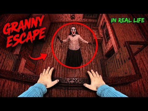 24 HOURS IN GRANNY'S HOUSE CHALLENGE!