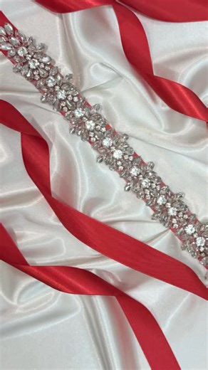 Add a touch of elegance to your wedding look with our exquisite bridal sashes and belts!  Handcrafted with love, our pieces are designed to complement your unique style. From classic to whimsical, we have the perfect accessory for you. Custom orders welcome!  Message us to design your dream piece. #LTCOUTURE #BridalSashes #BridalBelts #CustomOrdersWelcome #bridalsleeves #redsash . . . https://ltcoutureatelier.etsy.com/listing/667023097 | L & T Couture | Facebook