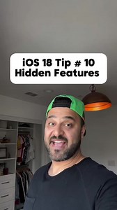 52K views · 308 reactions | iOS 18 tip number 10 hidden features #ios18 #iphonetips #iphone ￼ | Milad Tips | Facebook