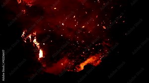 Volcano Yasur Eruption, Vanuatu