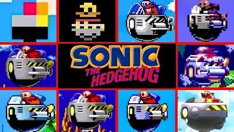 《刺猬索尼克》中蛋头博士的进化史 —— 官方作品、同人游戏与盗版游戏