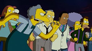 Watch 'The top of his head is still showing.Claw at it!' | The Simpsons Movie Clip