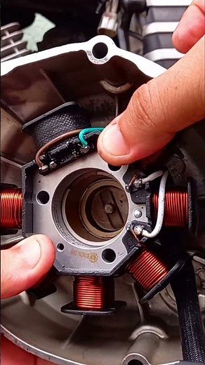 How To Change YBR Motorcycle Stator