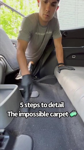 5 Step Process for Detailing Car Carpets