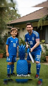 11M views · 284K reactions |  Messi, Neymar & Mbappe Mocked Ronaldo And His Son For Not Having A SUPERBIKE  #ronaldo #messi #neymar #mbappe #ai | Notyourai | Facebook