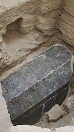 What Was Inside Egypt's Giant Black Sarcophagus