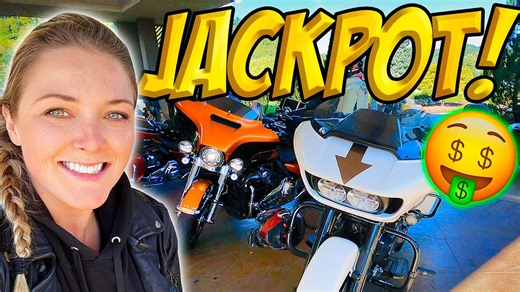 Curvy motorcycle trip ends at Wheeling Island Casino!